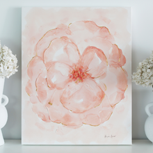 Load image into Gallery viewer, 'Peach in Bloom Deux' Abstract Original by Kerrie Hess