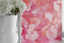 Load image into Gallery viewer, 'Rosé Blush' Abstract Original by Kerrie Hess