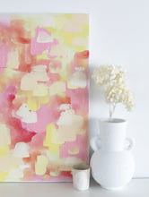 Load image into Gallery viewer, 'Citroen Sorbet' Abstract Original by Kerrie Hess