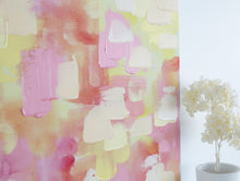 Load image into Gallery viewer, 'Citroen Sorbet' Abstract Original by Kerrie Hess