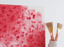 Load image into Gallery viewer, 'Japanese Garden' Cherry Blossom Abstract Original by Kerrie Hess