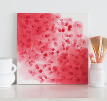 Load image into Gallery viewer, 'Japanese Garden' Cherry Blossom Abstract Original by Kerrie Hess