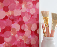 Load image into Gallery viewer, 'Cercles Roses' Abstract Original by Kerrie Hess