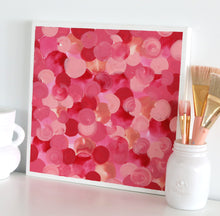 Load image into Gallery viewer, 'Cercles Roses' Abstract Original by Kerrie Hess