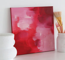 Load image into Gallery viewer, 'Rouge Rose Une' Abstract Original by Kerrie Hess
