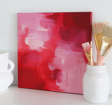 Load image into Gallery viewer, 'Rouge Rose Une' Abstract Original by Kerrie Hess