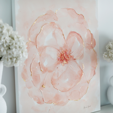 Load image into Gallery viewer, 'Peach in Bloom Deux' Abstract Original by Kerrie Hess