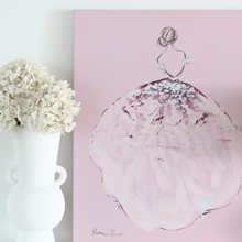 Load image into Gallery viewer, 'Ballet Rose' Original by Kerrie Hess