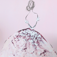 Load image into Gallery viewer, 'Ballet Rose' Original by Kerrie Hess