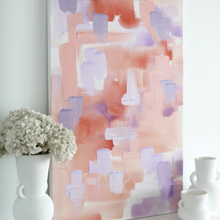 Load image into Gallery viewer, 'Lilac Dreamscape' Abstract Original by Kerrie Hess