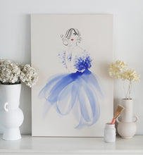 Load image into Gallery viewer, 'Couture Blue' Original by Kerrie Hess