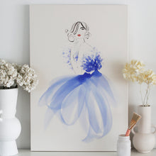 Load image into Gallery viewer, 'Couture Blue' Original by Kerrie Hess