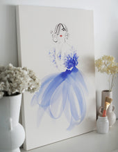 Load image into Gallery viewer, 'Couture Blue' Original by Kerrie Hess