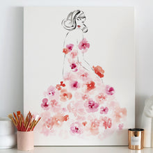 Load image into Gallery viewer, 'Rose Plume' Original by Kerrie Hess