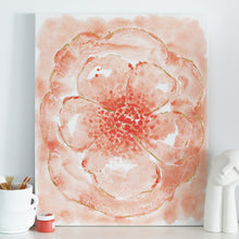 Load image into Gallery viewer, 'Peach in Bloom Trois' Abstract Original by Kerrie Hess
