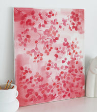 Load image into Gallery viewer, 'Japanese Garden' Cherry Blossom Deux Abstract Original by Kerrie Hess