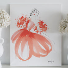 Load image into Gallery viewer, 'Peach L'amour' Original by Kerrie Hess