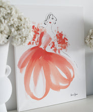 Load image into Gallery viewer, 'Peach L'amour' Original by Kerrie Hess