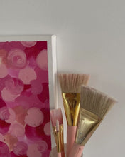 Load and play video in Gallery viewer, 'Cercles Roses' Abstract Original by Kerrie Hess
