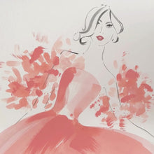 Load and play video in Gallery viewer, 'Peach L'amour' Original by Kerrie Hess