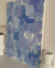 Load and play video in Gallery viewer, 'Belle Bleu' Abstract Original by Kerrie Hess