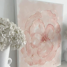 Load and play video in Gallery viewer, 'Peach in Bloom Deux' Abstract Original by Kerrie Hess
