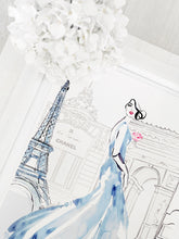 Load image into Gallery viewer, 'Arc de Triomphe' in Wedgwood Blue by Kerrie Hess