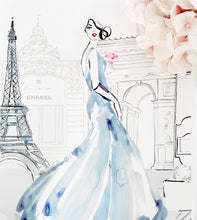 Load image into Gallery viewer, 'Arc de Triomphe' in Wedgwood Blue by Kerrie Hess