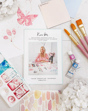 Load image into Gallery viewer, Kerrie Hess Watercolour Flower Course Gift Card - FREE Small Brush Set Included