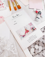 Load image into Gallery viewer, Kerrie Hess Watercolour Flower Course Gift Card - FREE Small Brush Set Included