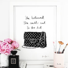 Load image into Gallery viewer, 'She Believed She Could' by Kerrie Hess