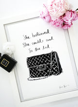 Load image into Gallery viewer, 'She Believed She Could' by Kerrie Hess