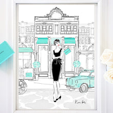 Load image into Gallery viewer, 'Breakfast at Tiffanys' by Kerrie Hess