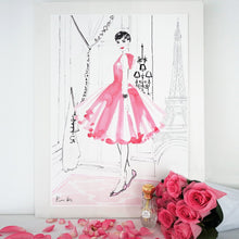 Load image into Gallery viewer, 'Audrey in Paris' by Kerrie Hess