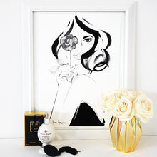 Load image into Gallery viewer, Rosette Noir by Kerrie Hess