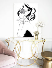 Load image into Gallery viewer, Rosette Noir by Kerrie Hess