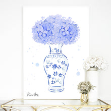 Load image into Gallery viewer, 'Maison Fleur Bleu' by Kerrie Hess