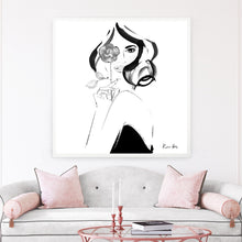 Load image into Gallery viewer, 'Rosette Blanc' by Kerrie Hess