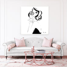 Load image into Gallery viewer, 'Rosette Blanc' by Kerrie Hess