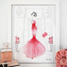 Load image into Gallery viewer, Parisian Rouge by Kerrie Hess