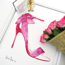 Load image into Gallery viewer, 'Le Talons' by Kerrie Hess | Size A2