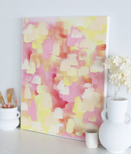Load image into Gallery viewer, &#39;Citroen Sorbet&#39; Abstract Original by Kerrie Hess
