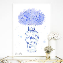 Load image into Gallery viewer, &#39;Maison Fleur Bleu&#39; by Kerrie Hess
