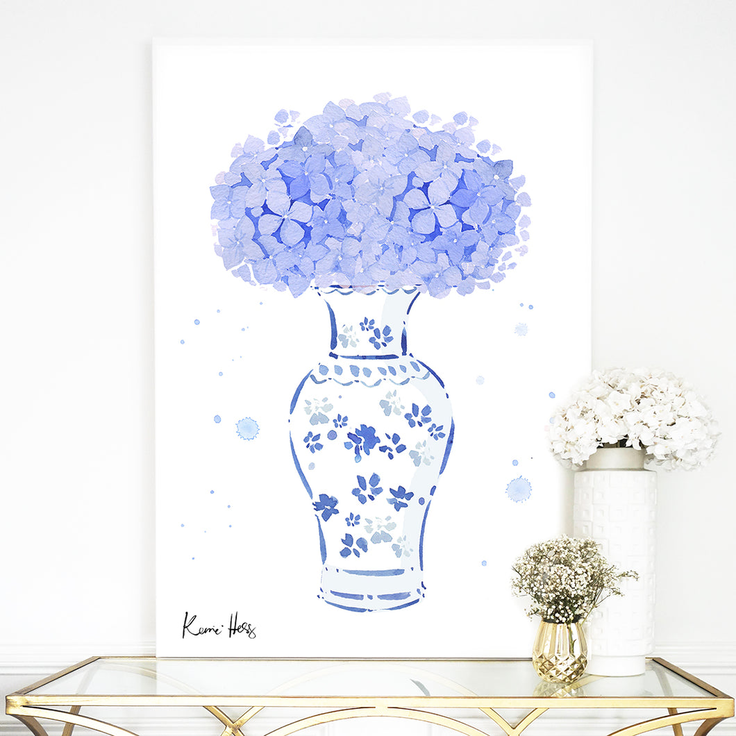 'Maison Fleur Bleu' by Kerrie Hess